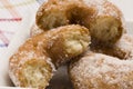 Spanish cuisine. Sweet fritters. Royalty Free Stock Photo
