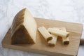 Spanish cured cheese, Royalty Free Stock Photo