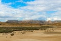 Spanish desert Bardenas Reales Royalty Free Stock Photo