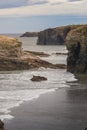 Spanish destination, Cathedrals beach (playa de las catedrales) on Atlantic ocean