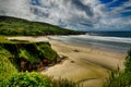 Spanish destination, Galicia, north-west region, Caion beaches Royalty Free Stock Photo
