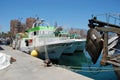 Spanish fishing boats, Fuengirola. Royalty Free Stock Photo