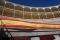 Spanish Flag at Plaza de Toros in Madrid Royalty Free Stock Photo