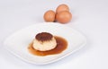 Spanish flan Royalty Free Stock Photo
