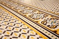 Spanish floor tiles Royalty Free Stock Photo