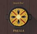 Spanish Food. `Paella`