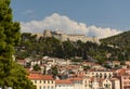 Spanish Fortress in Hvar town on island of Hvar, Croatia Royalty Free Stock Photo