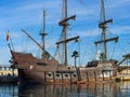 Spanish Galleon 16-18th. Century ship Alicante Costa Blanca Spa Royalty Free Stock Photo