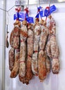 Iberian pork loin, cured meats, Spain Royalty Free Stock Photo