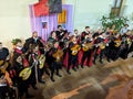 Spanish group of male student musicians called La Tuna