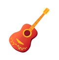 Spanish Guitar with Ornament, Musical Instrument