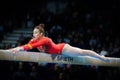 Spanish gymnast Cintia Rodriguez during the artistic gymnastics championships