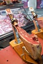 Spanish ham Royalty Free Stock Photo