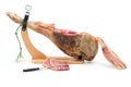 Spanish ham. Jamon Serrano Royalty Free Stock Photo