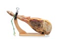 Spanish ham. Jamon Serrano Royalty Free Stock Photo