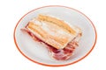 Spanish ham sandwich Royalty Free Stock Photo