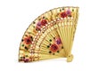 Spanish hand fan Royalty Free Stock Photo