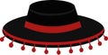 spanish hat Royalty Free Stock Photo