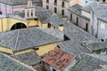 Spanish houses and rooftops with tiles