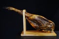 Spanish iberian ham. Royalty Free Stock Photo