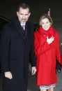 Spanish King Felipe VI, Queen Letizia