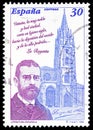 Spanish Literature: Leopoldo Garcia-Alas, Oviedo Cathedral, Famous People serie, circa 1996