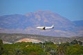 Vueling Airlines Flying Low Royalty Free Stock Photo