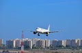 Vueling Passenger Plane Flying Low