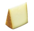 Spanish manchego cheese Royalty Free Stock Photo