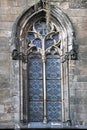 Spanish medieval window in Barcelona