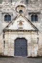 Spanish Mission Church Entrance - San Antonio, Texas