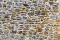 Spanish Mission Stone Wall - San Antonio, Texas
