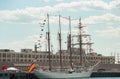 Spanish Naval Tall Ship Juan Sebastian De Elcano