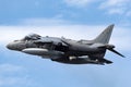 Spanish Navy Armada EspaÃÂ±ola McDonnell Douglas EAV-8B Harrier Jump Jet aircraft Royalty Free Stock Photo