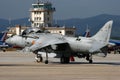 Spanish Navy AV-8B Harrier jump jet