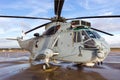 Spanish navy Sikorsky SH-3D Sea King rescue helicopter Royalty Free Stock Photo