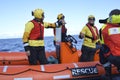The Spanish ngo Proactiva Open Arms rescue team.