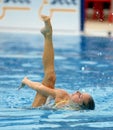 Spanish olympic medalist Gemma Mengual Royalty Free Stock Photo