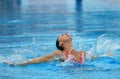 Spanish olympic medalist Gemma Mengual Royalty Free Stock Photo