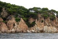 Spanish peninsula. Spain. Mountain landscape. Lovely background.