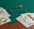 Spanish playing cards Royalty Free Stock Photo