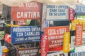 Spanish Posters Background Aged Traditional