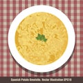 Spanish Potato Omelette. Typical Spanish `Tortilla`.