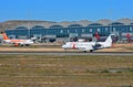 Air Iberia At Alicante Airport Royalty Free Stock Photo