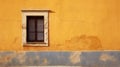 Spanish Renaissance Architecture: Layers Of Texture On A Yellow Wall