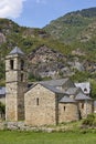 Spanish romanesque art. Sant Feliu de Barruera church. Boi