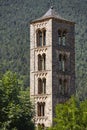 Spanish romanesque. Sant Climent de Taull church. Vall Boi Royalty Free Stock Photo