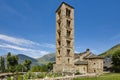 Spanish romanesque. Sant Climent de Taull church. Vall de Boi. Catalonia Royalty Free Stock Photo