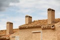 Spanish roofs Royalty Free Stock Photo