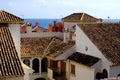 Spanish roofs Royalty Free Stock Photo